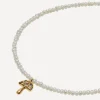 Roxanne First Necklaces|Necklaces^14ct Gold Baby Potato Pearl and Rainbow Sapphire Mushroom Beaded Necklace