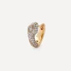 Selim Mouzannar Earrings|Earrings^18ct Gold Basilisk Diamond Huggie Hoop Earring Right