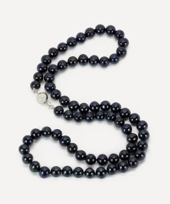 Kojis Necklaces|Necklaces^18ct Gold Black Pearl Necklace