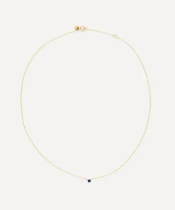 Satomi Kawakita Necklaces|Necklaces^18ct Gold Blue Sapphire Birthstone Necklace