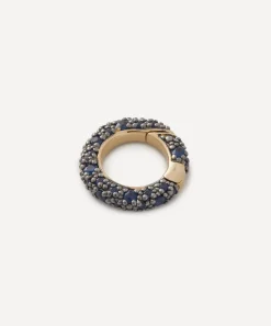 Lucy Delius Jewellery Charms & Pendants|Charms & Pendants^14ct Gold Blue Sapphire Connection Link