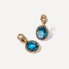 Annoushka Earrings|Earrings^14ct Gold Blue Topaz Earring Drops