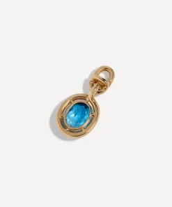 Annoushka Earrings|Earrings^14ct Gold Blue Topaz Earring Drops