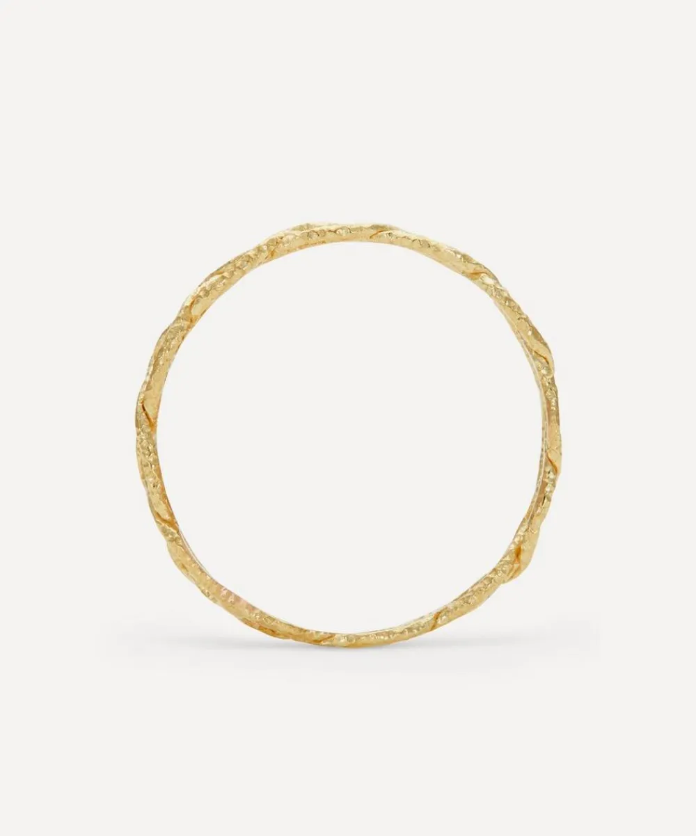 Satomi Kawakita Rings|Rings^18ct Gold Braided Eternity Ring