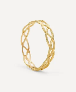 Satomi Kawakita Rings|Rings^18ct Gold Braided Eternity Ring