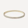 By Pariah Bracelets|Bracelets^14ct Gold Classic Diamond Bangle Bracelet