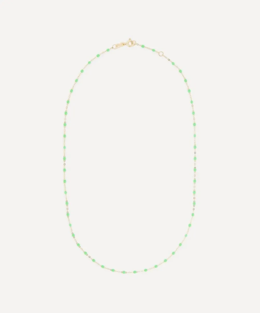 Gigi Clozeau Necklaces|Necklaces^18ct Gold Classic Gigi Resin Bead Necklace
