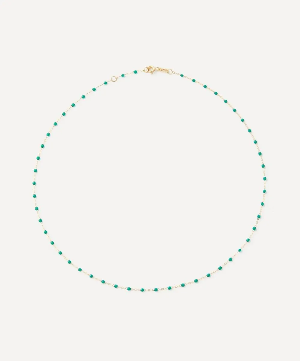 Gigi Clozeau Necklaces|Necklaces^18ct Gold Classic Gigi Resin Bead Necklace