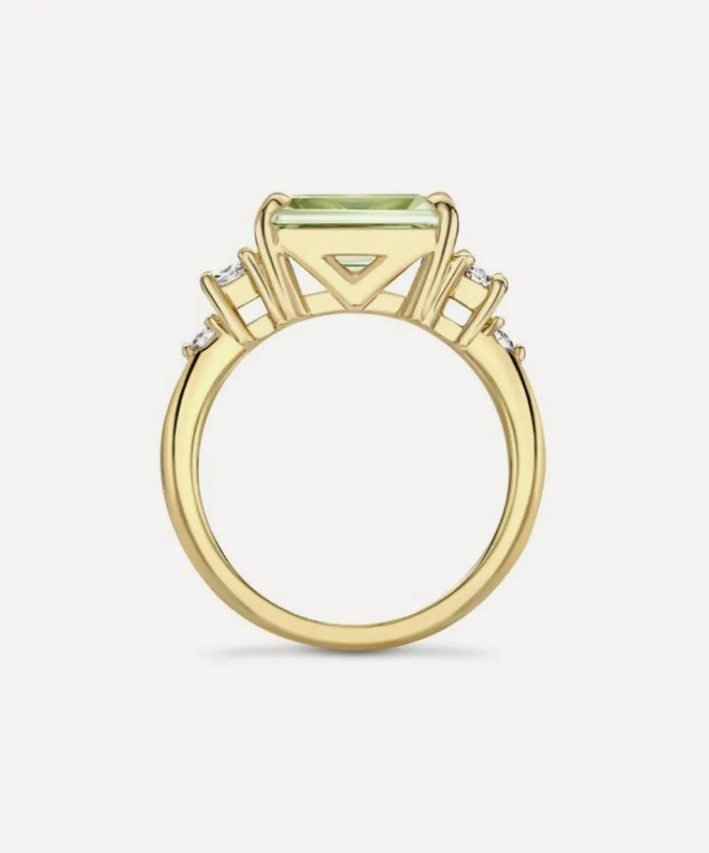 Dinny Hall Rings|Rings^9ct Gold Claudie Amethyst and Diamond Ring