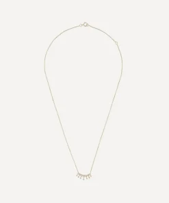 Celine Daoust Necklaces|Necklaces^14ct Gold Constellation Diamond Big Crown Pendant Necklace
