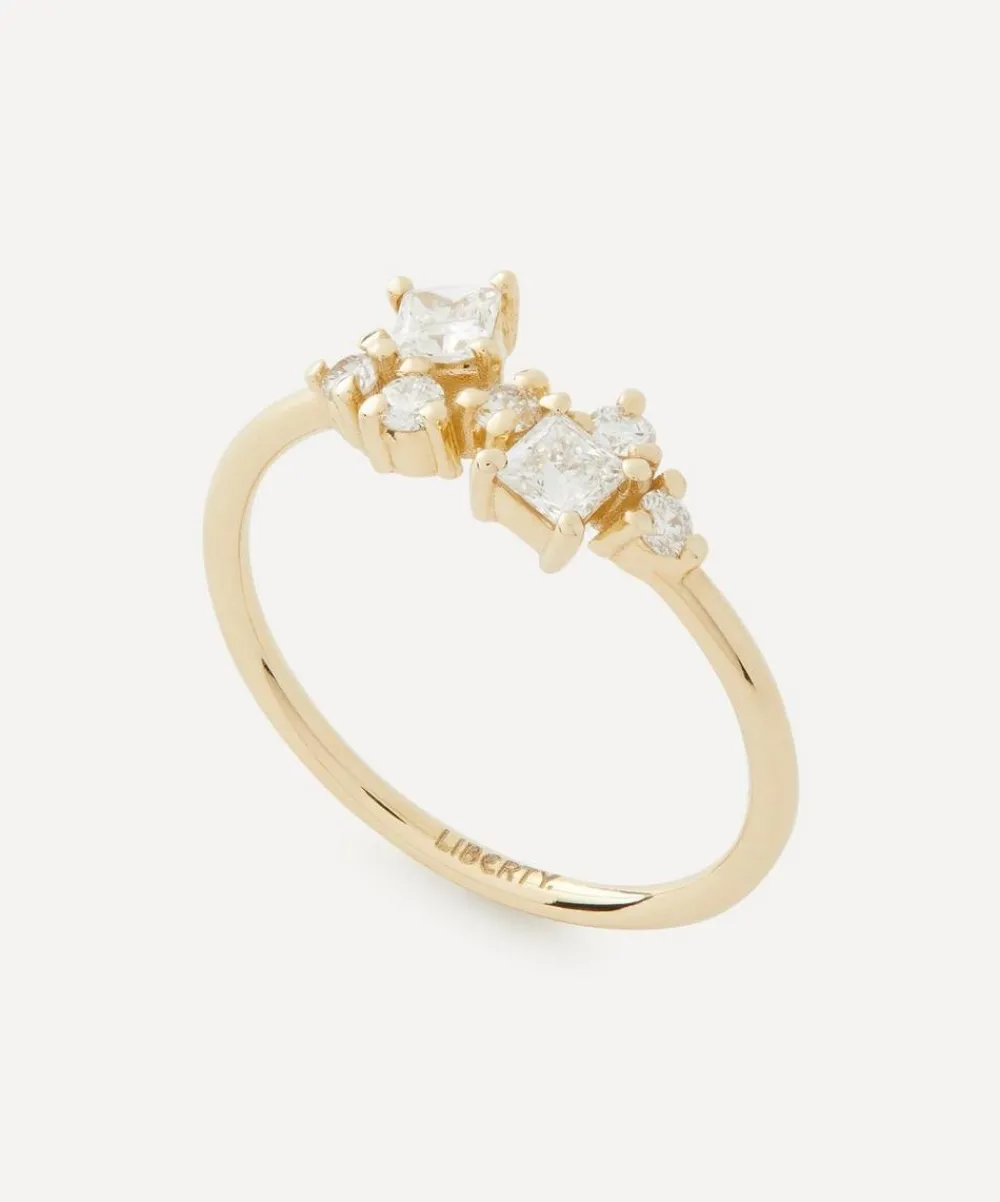 Liberty Rings|Rings^9ct Gold Dafne Diamond Ring