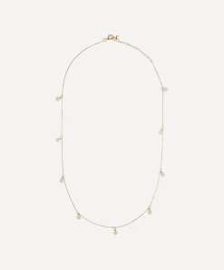 Mateo Necklaces|Necklaces^14ct Gold Delicate Pearl Necklace