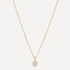 Dinny Hall Necklaces^9ct Gold Diamond Bonbon Pendant Necklace