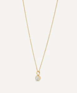 Dinny Hall Necklaces^9ct Gold Diamond Bonbon Pendant Necklace
