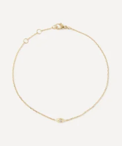 Celine Daoust Bracelets|Bracelets^14ct Gold Diamond Eye Bracelet