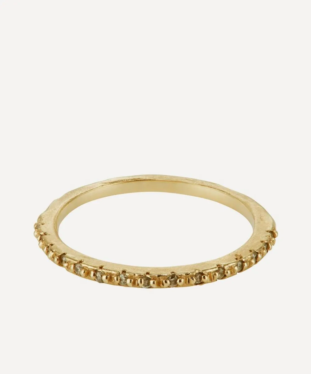 Ellis Mhairi Cameron Rings|Rings^14ct Gold Diamond Half Eternity Ring