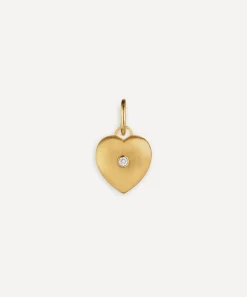 Marie Lichtenberg Charms & Pendants|Charms & Pendants^18ct Gold Diamond Heart Charm