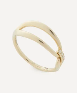 Liberty Rings|Rings^9ct Gold Diamond Link Ring