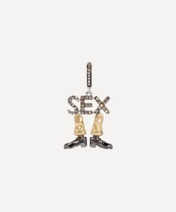 Annoushka Charms & Pendants|Charms & Pendants^18ct Gold Diamond Sex on Legs Charm