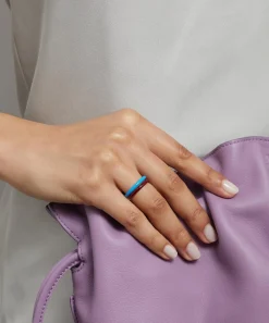 Liberty Rings|Rings^9ct Gold Eclipse Burgundy Band Ring