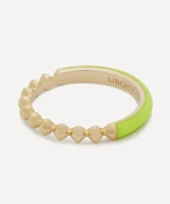 Liberty Rings|Rings^9ct Gold Eclipse Fluo Yellow Band Ring