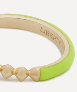 Liberty Rings|Rings^9ct Gold Eclipse Fluo Yellow Band Ring