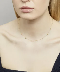 Sia Taylor Necklaces|Necklaces^18ct Gold Even Tiny Dots Necklace