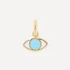 Gigi Clozeau Charms & Pendants|Charms & Pendants^18ct Gold Evil Eye Classic Charm
