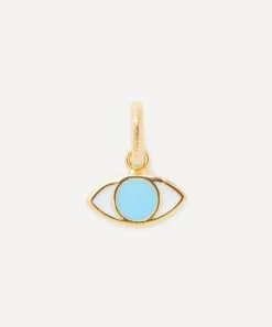 Gigi Clozeau Charms & Pendants|Charms & Pendants^18ct Gold Evil Eye Classic Charm