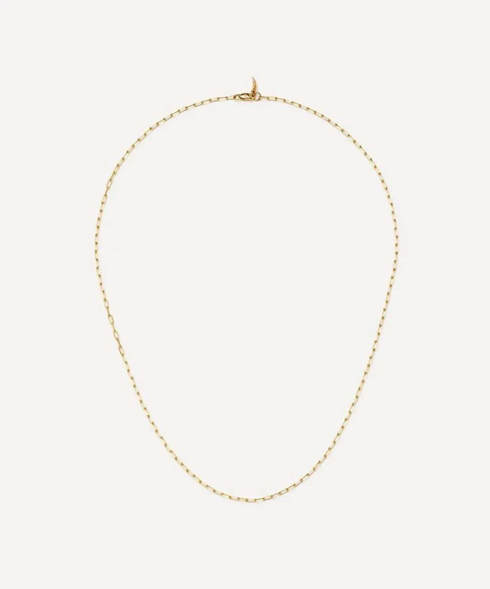 Missoma Necklaces|Necklaces^14ct Gold Fine Classic Paperclip Chain Necklace