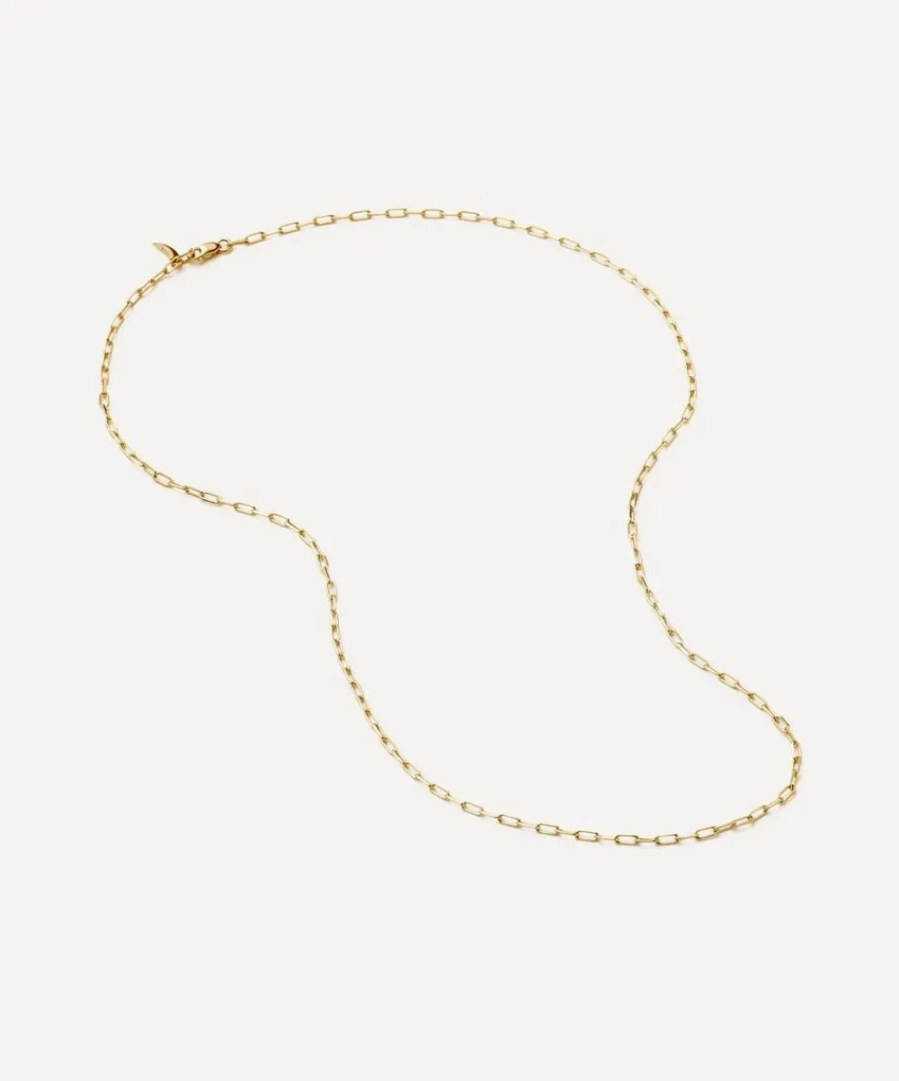 Missoma Necklaces|Necklaces^14ct Gold Fine Classic Paperclip Chain Necklace