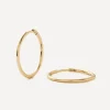 Missoma Earrings^14ct Gold Fine Classic Small Hoop Earrings