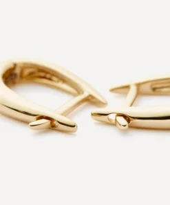 Missoma Earrings|Earrings^14ct Gold Fine Claw Huggie Hoop Earrings