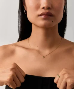 Missoma Necklaces|Necklaces^14ct Gold Fine Diamond Heart Mini Pendant Necklace
