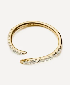 Missoma Rings|Rings^14ct Gold Fine Open Claw Ring