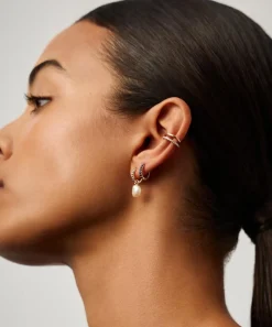 Missoma Earrings|Earrings^14ct Gold Fine Sapphire Huggie Hoop Earrings
