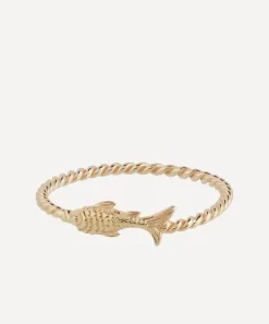 Anna + Nina Rings^14ct Gold Fins of Fortune Ring