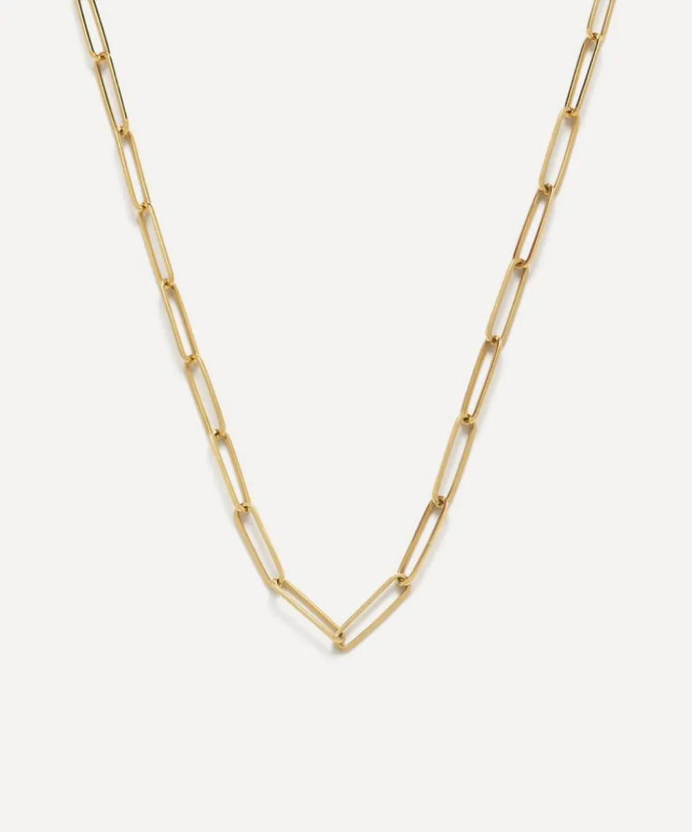 Sophie Joanne Necklaces|Necklaces^14ct Gold Flat Link Chain Necklace