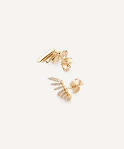 Celine Daoust Earrings|Earrings^14ct Gold Flying Wings Diamond Stud Earrings