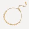 Dinny Hall Bracelets^9ct Gold Folded Heart Linked Bracelet