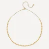 Dinny Hall Necklaces^9ct Gold Folded Heart Linked Necklace
