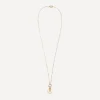 FoundRae Necklaces|Necklaces^18ct Gold Four Heart Clover Engravable Miniature Pendant Necklace
