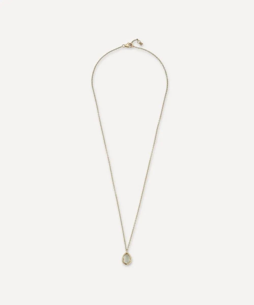 Mateo Necklaces|Necklaces^14ct Gold Green Amethyst Pendant Necklace