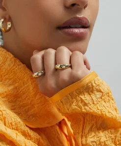 Liberty Rings|Rings^9ct Gold Handmade Ianthe Star Tsavorite Ring