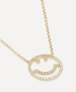 Roxanne First Necklaces|Necklaces^14ct Gold Have a Nice Day Diamond Pendant Necklace