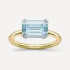 Dinny Hall Rings^18ct Gold Hollie Fine Aquamarine Ring