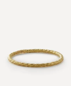 Satomi Kawakita Rings^18ct Gold Homespun Stacking Ring