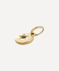 Liberty Charms & Pendants|Charms & Pendants^9ct Gold Ianthe Star Blue Sapphire Pendant