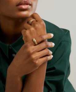 Liberty Rings|Rings^9ct Gold Ianthe Star Blue Swiss Topaz Ring
