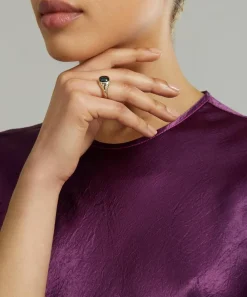 Liberty Rings|Rings^9ct Gold Ianthe Star Blue Topaz Cocktail Ring